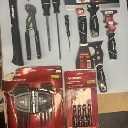 Husky Hand Tools Misc Lot Of 12