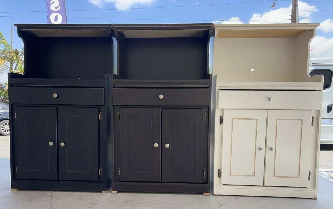 Microwave Kitchen Cabinet(( Colors Each 