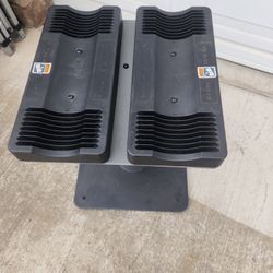 Golds Gym Adjustable Dumbbells Weight Stand 
