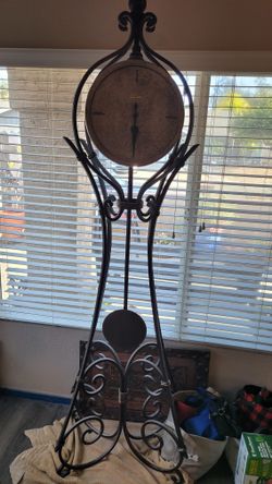 Howard Miller | Vercelli Floor Clock Aged Ironstone & Burnished Gold 615-004