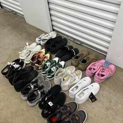 Nike, Air forces, Dunks, Yeezys, New Balance, More