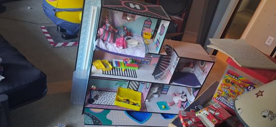 Real wood doll house