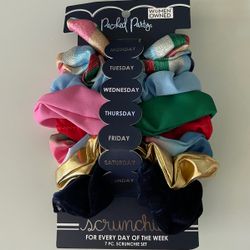 7 Piece Scrunchie Set