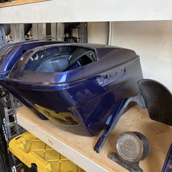 Harley-Davidson Saddlebags w/ Cicada Speakers – 2014+ Touring