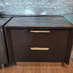 Beautiful Dresser + Night Stands + Mirror