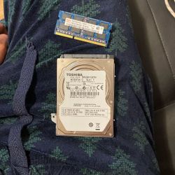 Laptop Disk Drive And Ram