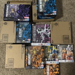 SH Figuarts DBZ and One Piece 