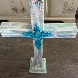 Wood / Metal Cross 