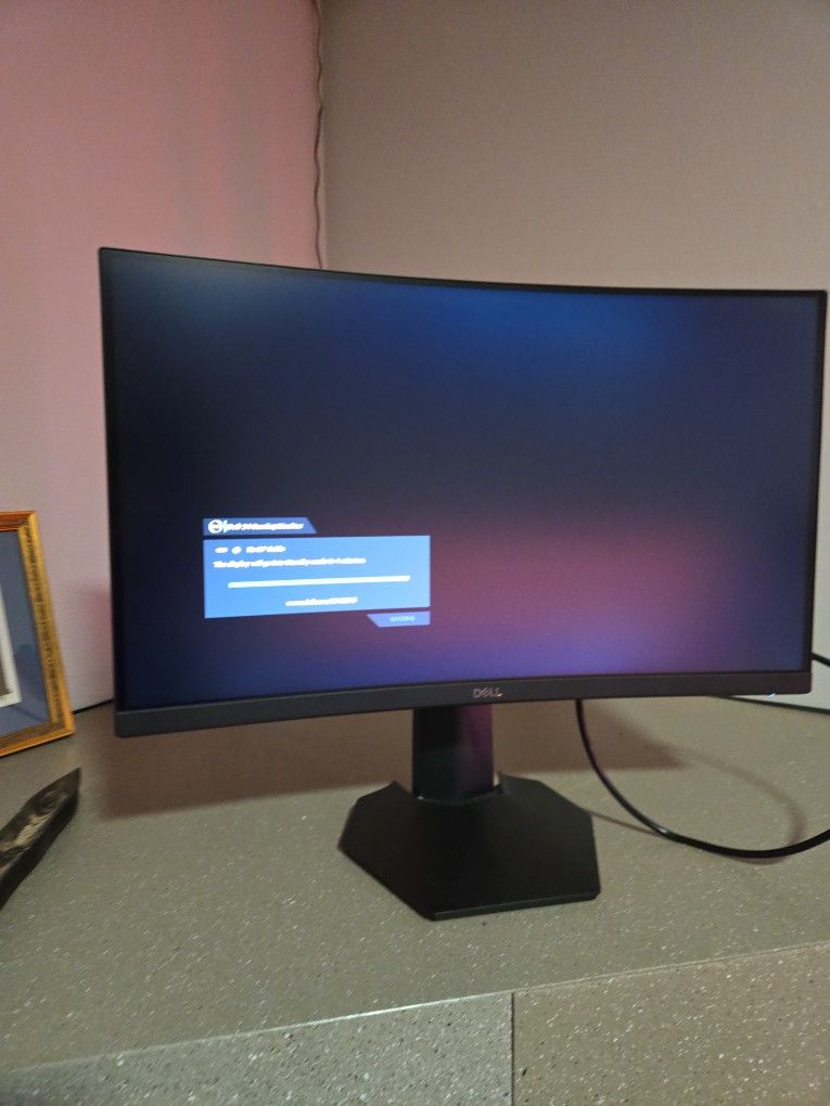 Dell 24 In Curved Monitor