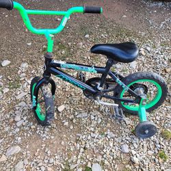 10" Toddlers Bicycle W/training Wheels