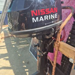Marine Outboard Nissan 5hp / 4 Stroke 