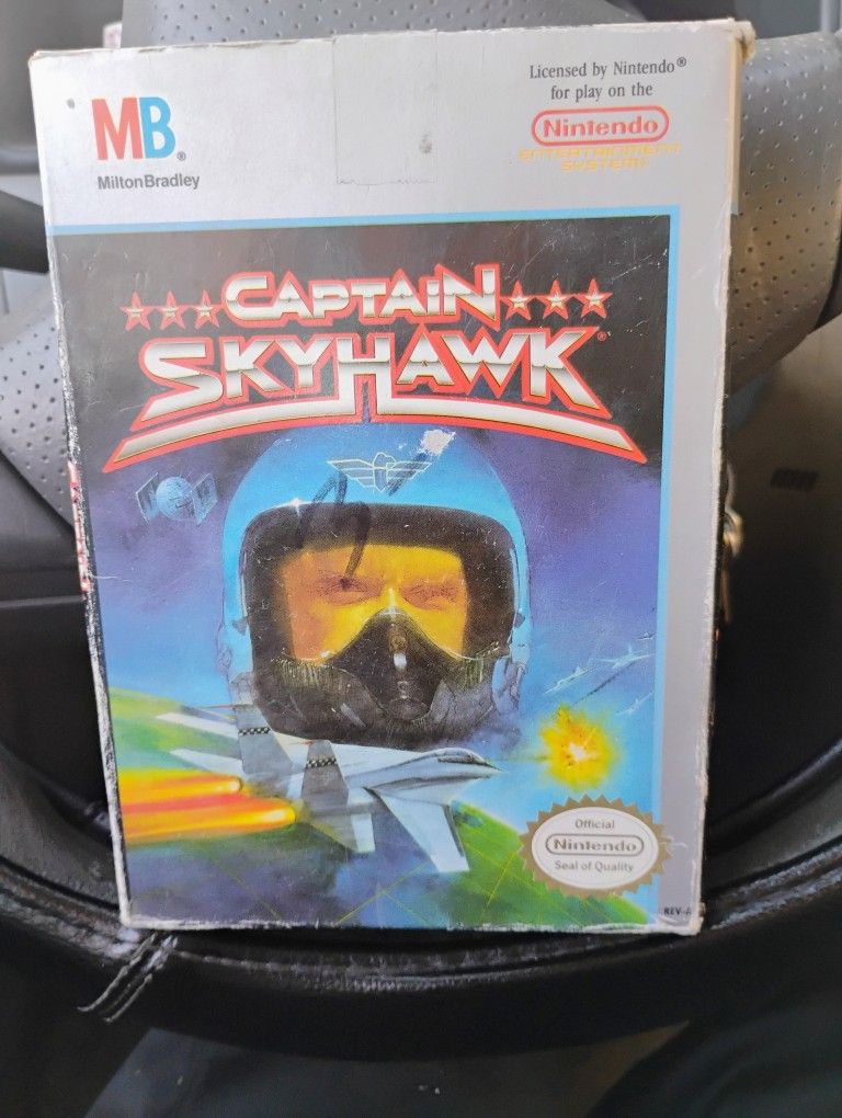 Nintendo Nes Captain Skyhawk Video Game