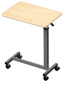 Adjustable Overbed Rolling Table