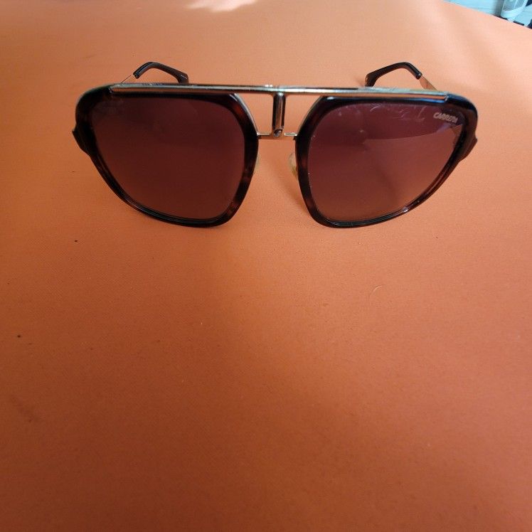 Carrera 1004/S Havana Gold Brown Gradient Aviator Authentic Sunglasses