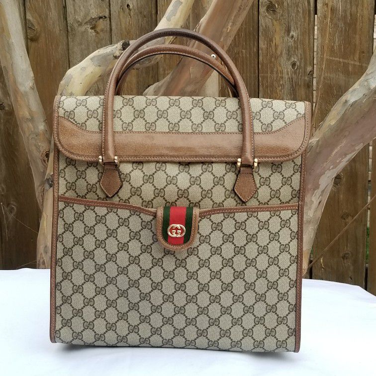Vintage Gucci GG Supreme Satchel Bag