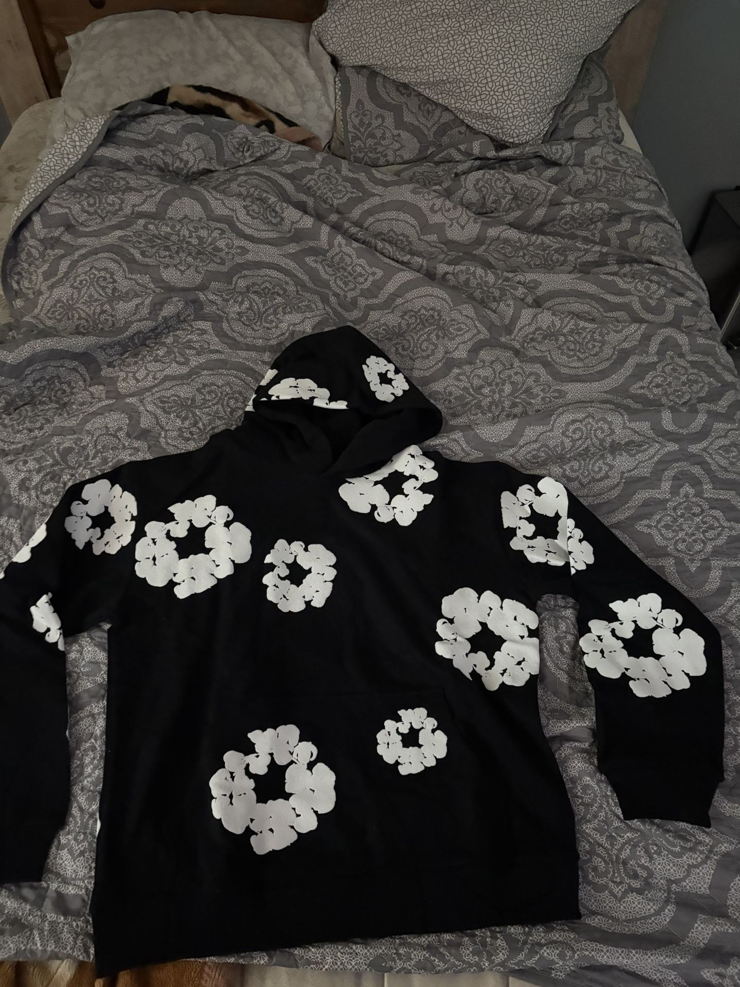 Black Denim Tears Hoodie