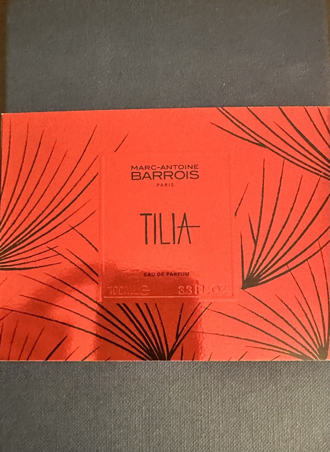 New! Tilia Eau De Parfum By Marc-Antoine Barrois