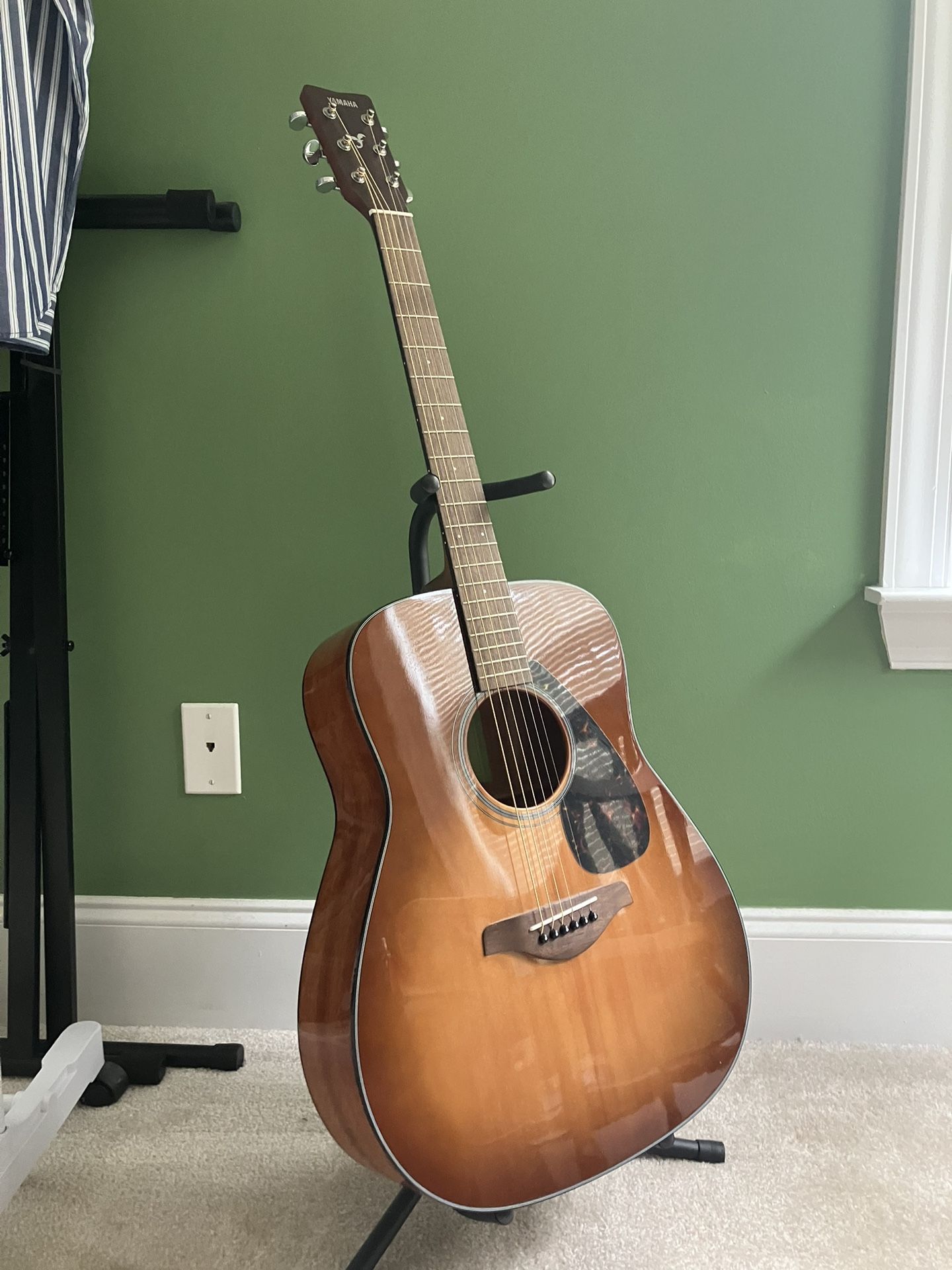 New Yamaha Guitar With New Set Of Strings