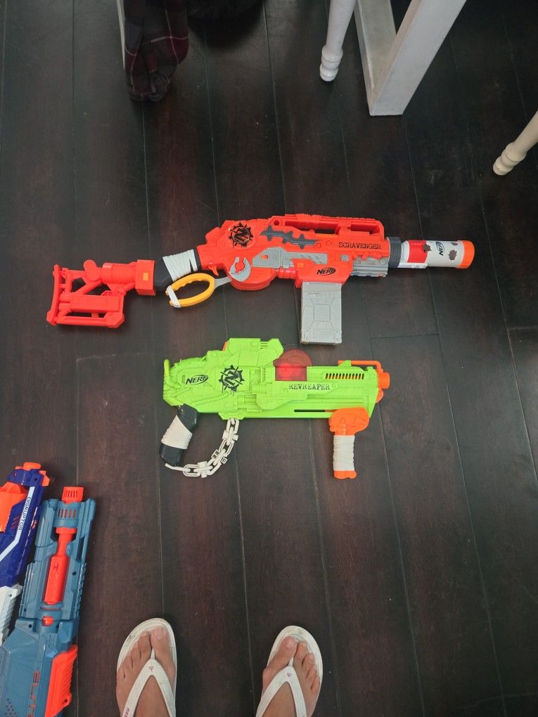 Nerf Zombie Rifles