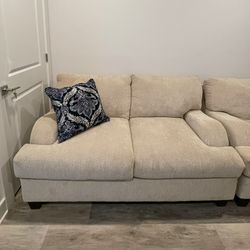 Love Seat & Oversized Chair