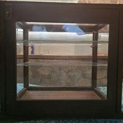 Antique 19th Century Countertop Wooden  Display Case