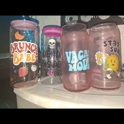 Glass cups