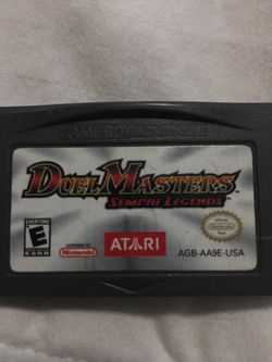 Nintendo advance duel masters