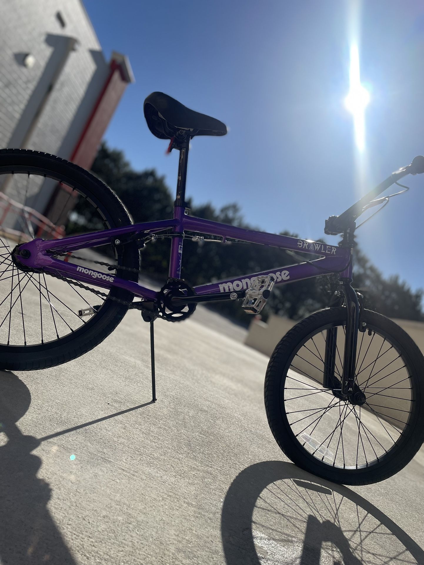 Purple Kids Bike 