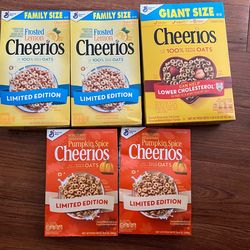 All These New Cereals for 6$