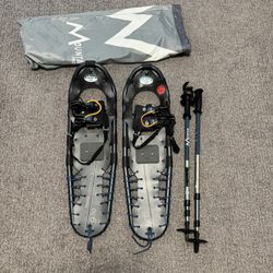 Yukon Charlie’s 930 Snowshoes + Poles