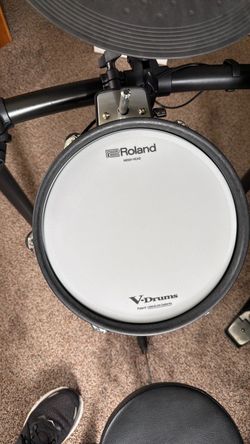 Roland V Drums and cymbals