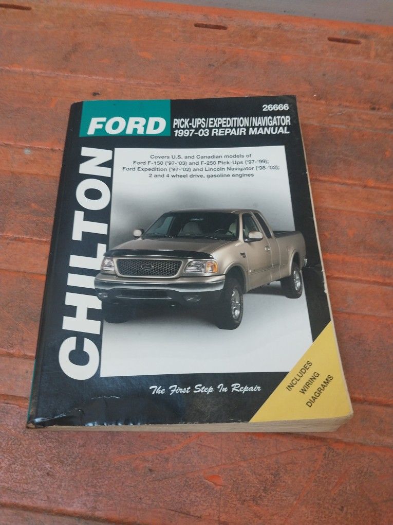 Chilton Vehicle Manual F150 Expedition Navigator How To Book Maintenance