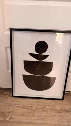 Decoration art with frame