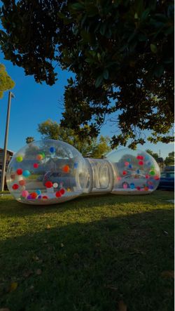 Inflatable Bubble House W/Balloons
