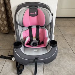 Safety 1st Grow and Go All-in-One Slim Convertible Car Seat, Rear Facing, 5-40 lbs, Forward Facing (30–65 lbs), High Back Booster Seat 40-100 pound