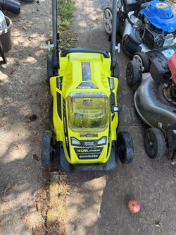Ryobi 40 V lawnmower