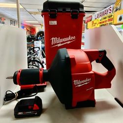 Milwaukee Drain Router Used With Accessories