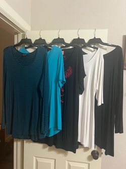 Women's XL Shirts Set of 5