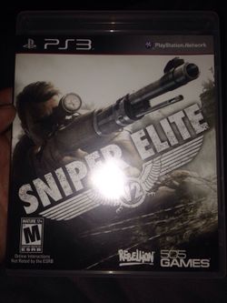 Sniper Elite PS3