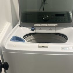 Samsung Smart Top Load Washer And Dryer Set 