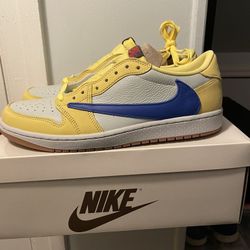 Air Jordan 1 Low SP Travis Scott Size 10.5 Mens