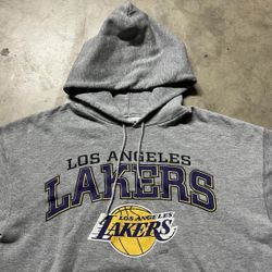 Vintage 90’s NBA Los Angeles Lakers Basketball 🇺🇸 Lee Sport Hoodie Sweater M
