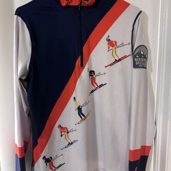 Krimson Klover Women’s Warren Miller Patch 1/4 Zip Ski Base Layer Large