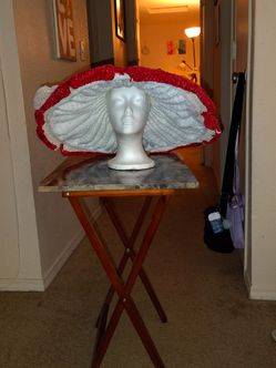 Handmade Crochet Wide Brim mushroom Hat