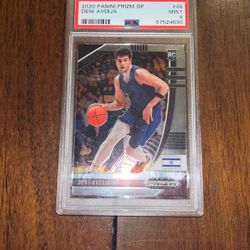 Deni Avdija Panini Prizm Base PSA 9