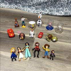 Disney lot of random Action Figures