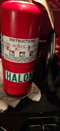 ** HALON FIRE EXTINGUISHER 1211 **