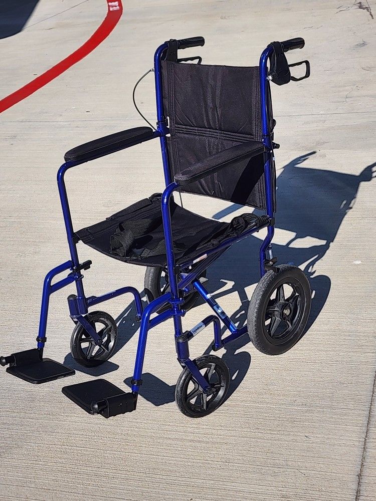 Drive Medical Expedition Lightweight Transport Wheelchair