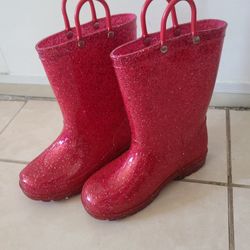 Children. Girls Rain Boots Size 13