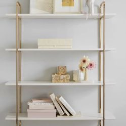 Metallic Trim Multi-Level Wall Shelves - 4 Tier - Brand New in Box